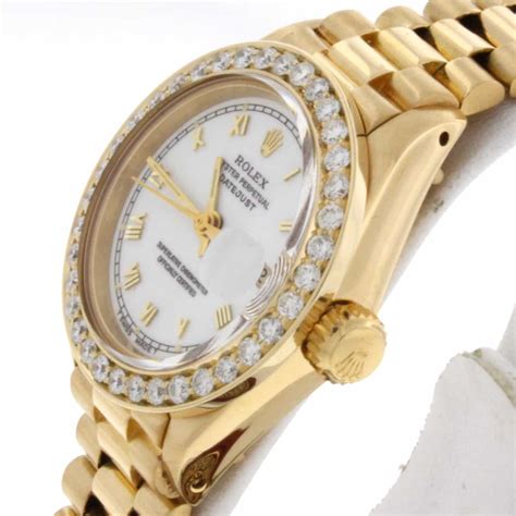 womens presidential rolex|rolex diamond bezel 26mm.